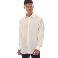 Formalwear*Tom Ford Long Sleeve Dress Shirt in Cream