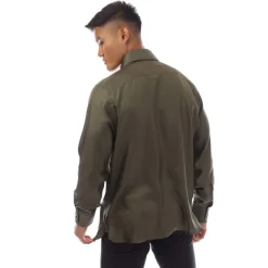Formalwear*Tom Ford Long Sleeve Dress Shirt in Khaki