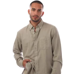 Shirts*Tom Ford Oxford Slim Shirt in Sand