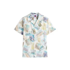 Shirts*Tommy Jeans Aop Camp Shirt in Multi
