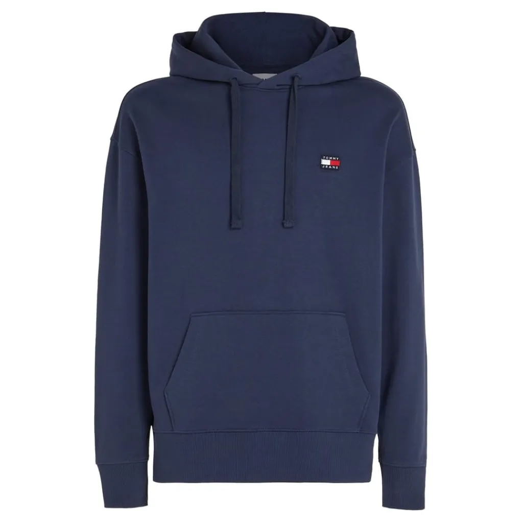 Hoodies*Tommy Jeans Badge Hoodie in Blue