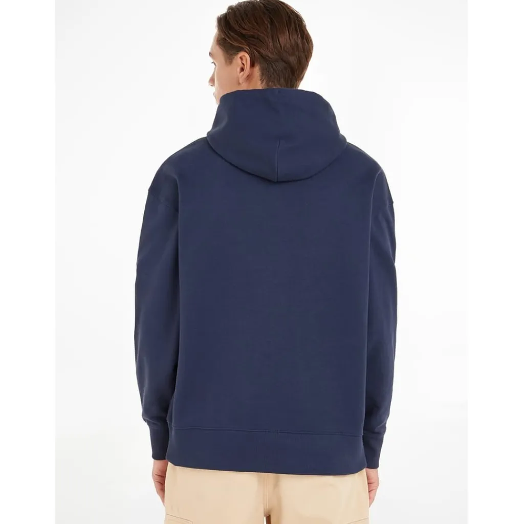 Hoodies*Tommy Jeans Badge Hoodie in Blue