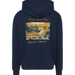 Hoodies*Tommy Jeans Beach Club Graphic Hoodie in Blue