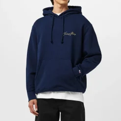 Hoodies*Tommy Jeans Beach Club Graphic Hoodie in Blue