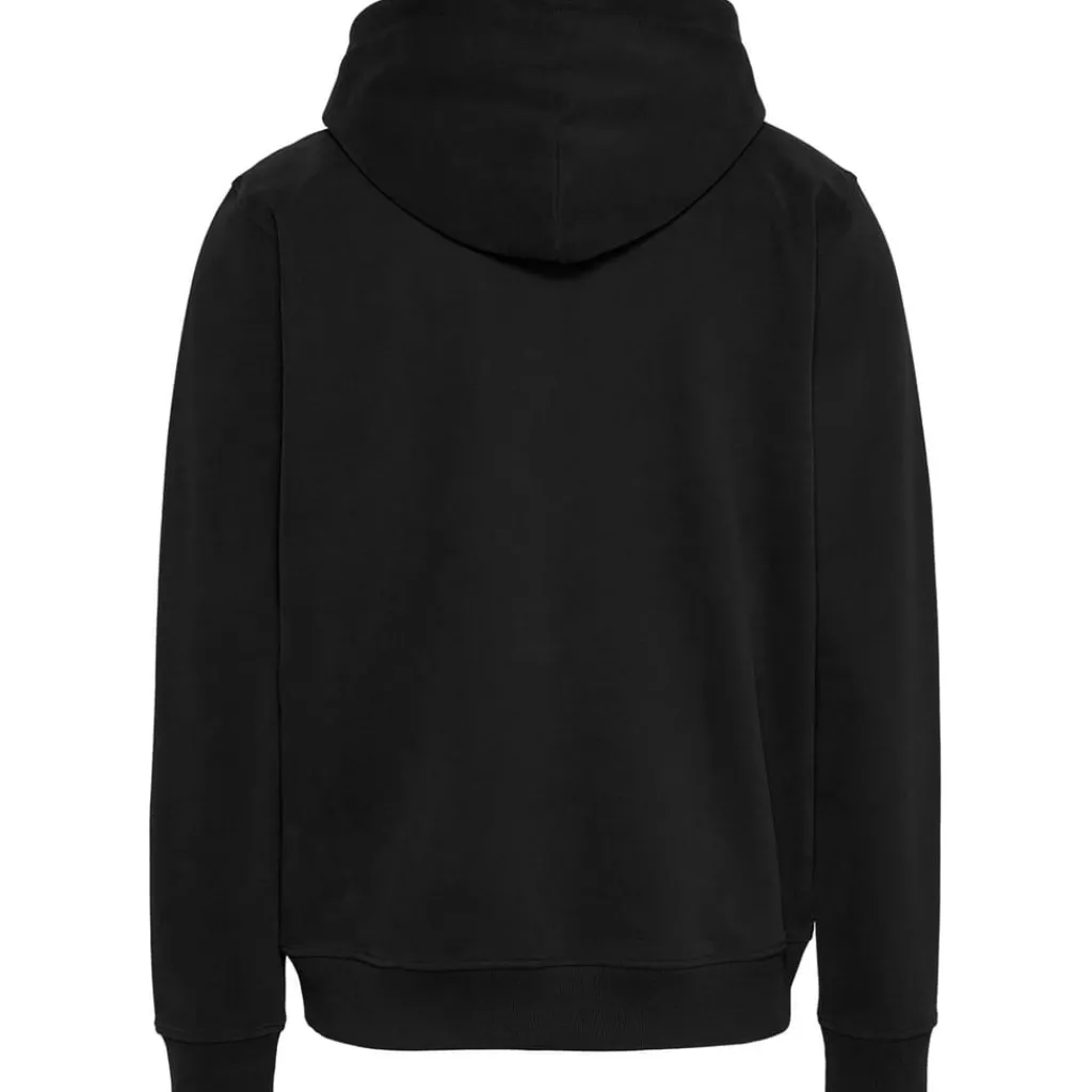 Hoodies*Tommy Jeans Hooded Regular Fit Sweatshirt in Black