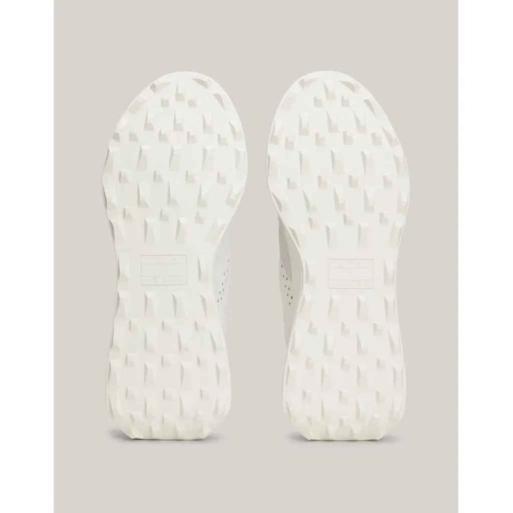 Trainers*Tommy Jeans Mix Runner Low Top Sneakers in White