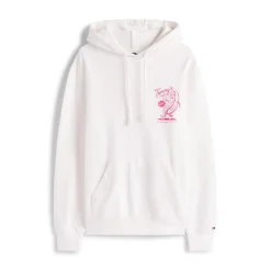 Hoodies*Tommy Jeans Novelty Hoodie in White