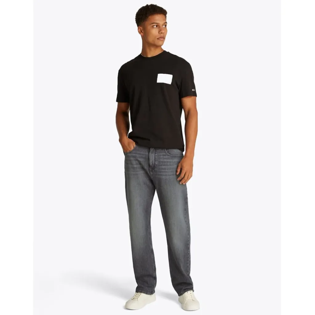 Jeans*Tommy Jeans Regular Str Bi0177 in Black