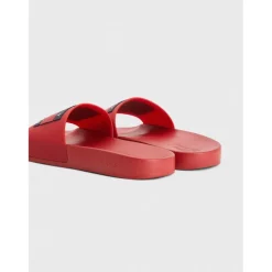 Beach Shoes*Tommy Jeans Sliders in Red