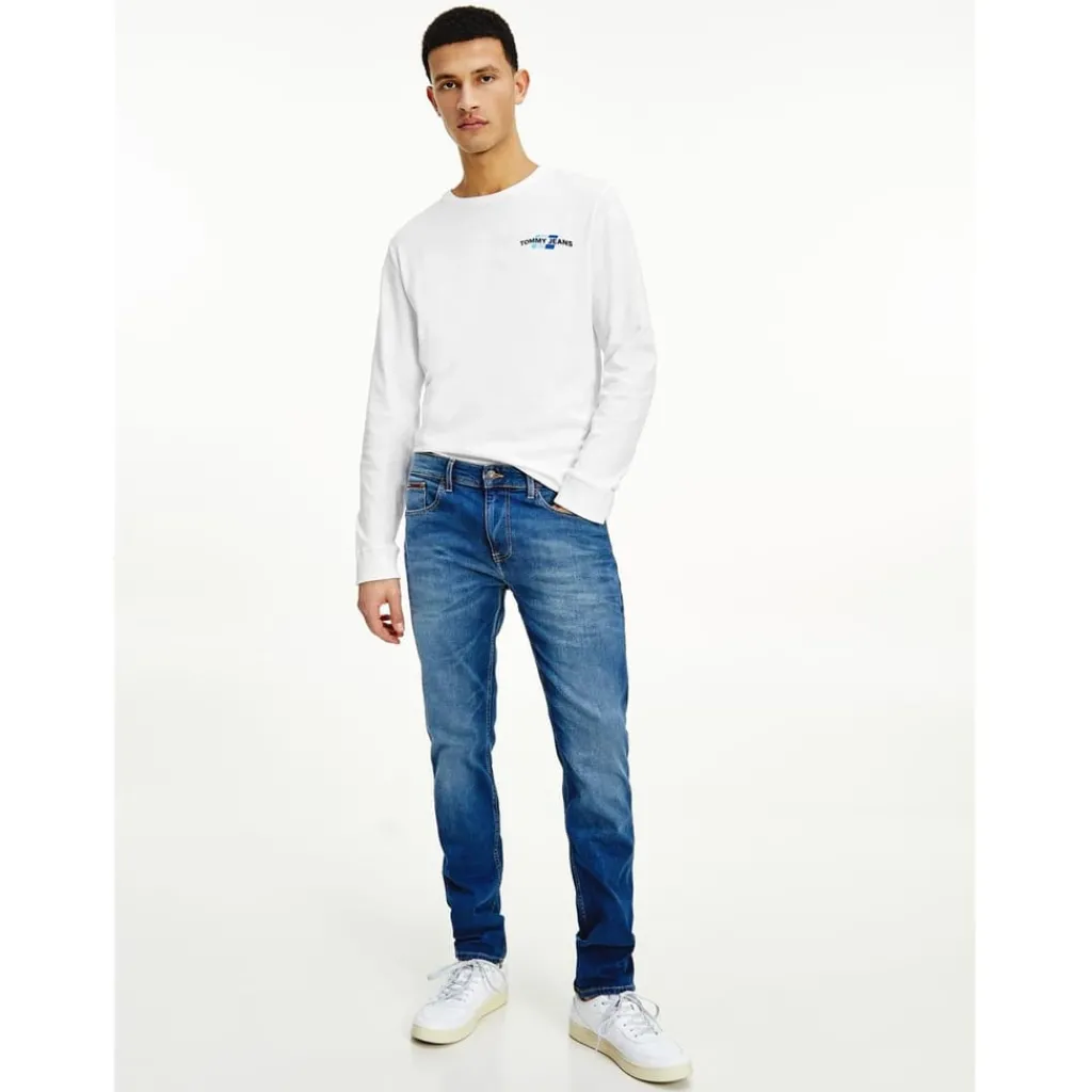 Jeans*Tommy Jeans Slim Tapered Austin Jeans in Blue