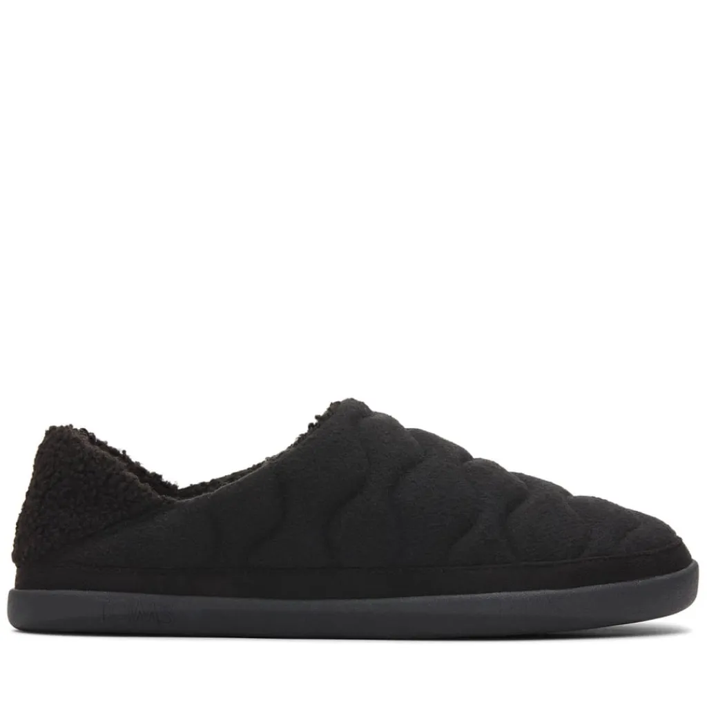 Slippers*Toms Ezra Quilted Slippers in Black
