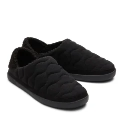 Slippers*Toms Ezra Quilted Slippers in Black