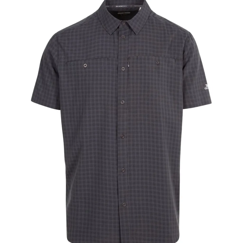 Shirts*Trespass Glcrux Shirt in Grey