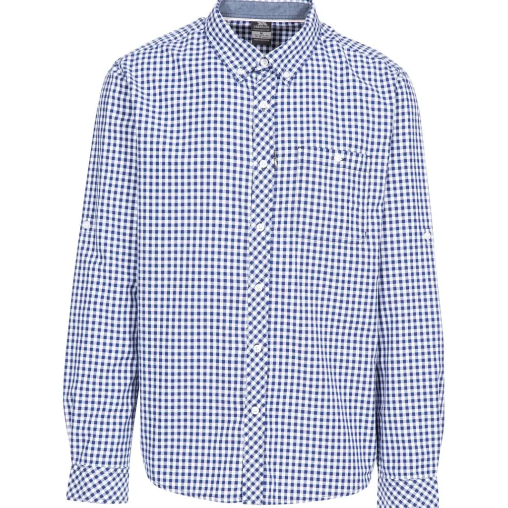 Shirts*Trespass Yfrth Shirt in Blue
