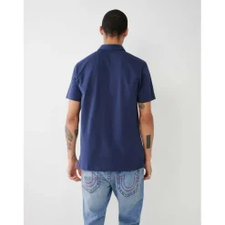 Polo Shirts*True Religion Core Regular Fit Polo Shirt in Blue
