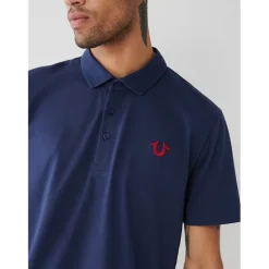 Polo Shirts*True Religion Core Regular Fit Polo Shirt in Blue