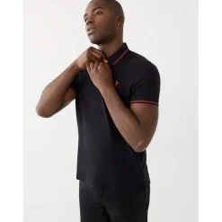 Polo Shirts*True Religion Crafted Pride Regular Fit Polo in Black