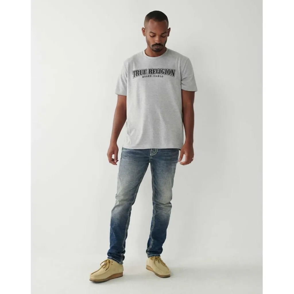 Jeans*True Religion Rocco Skinny Jeans in Blue