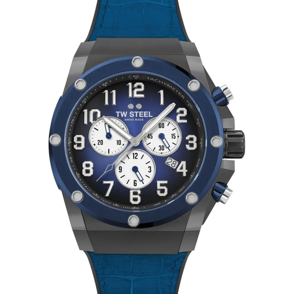 Jewellery-Watches*TW Steel Steel Ace Watch Ace134 in Black