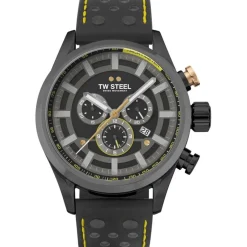Jewellery-Watches*TW Steel Steel Swiss Volante Watch Svs207 in Black
