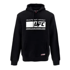 Hoodies*UFC Logo Hoodie in Black