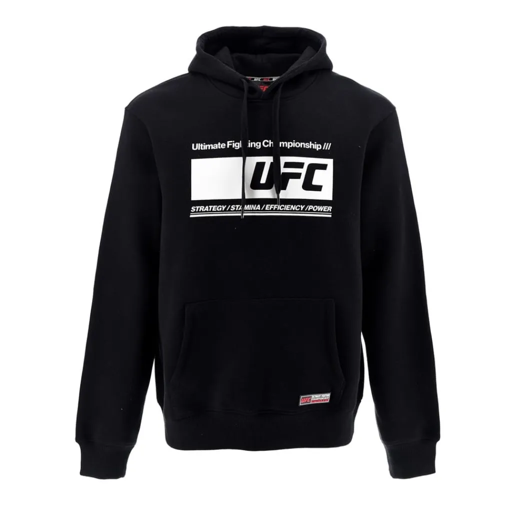 Hoodies*UFC Logo Hoodie in Black