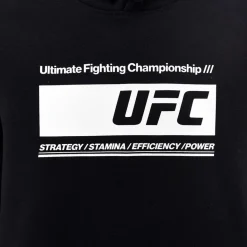 Hoodies*UFC Logo Hoodie in Black