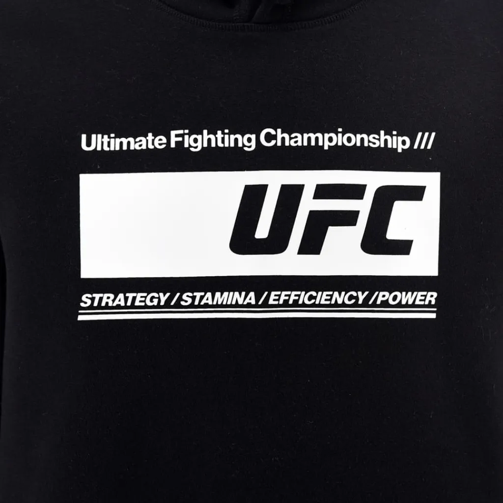 Hoodies*UFC Logo Hoodie in Black