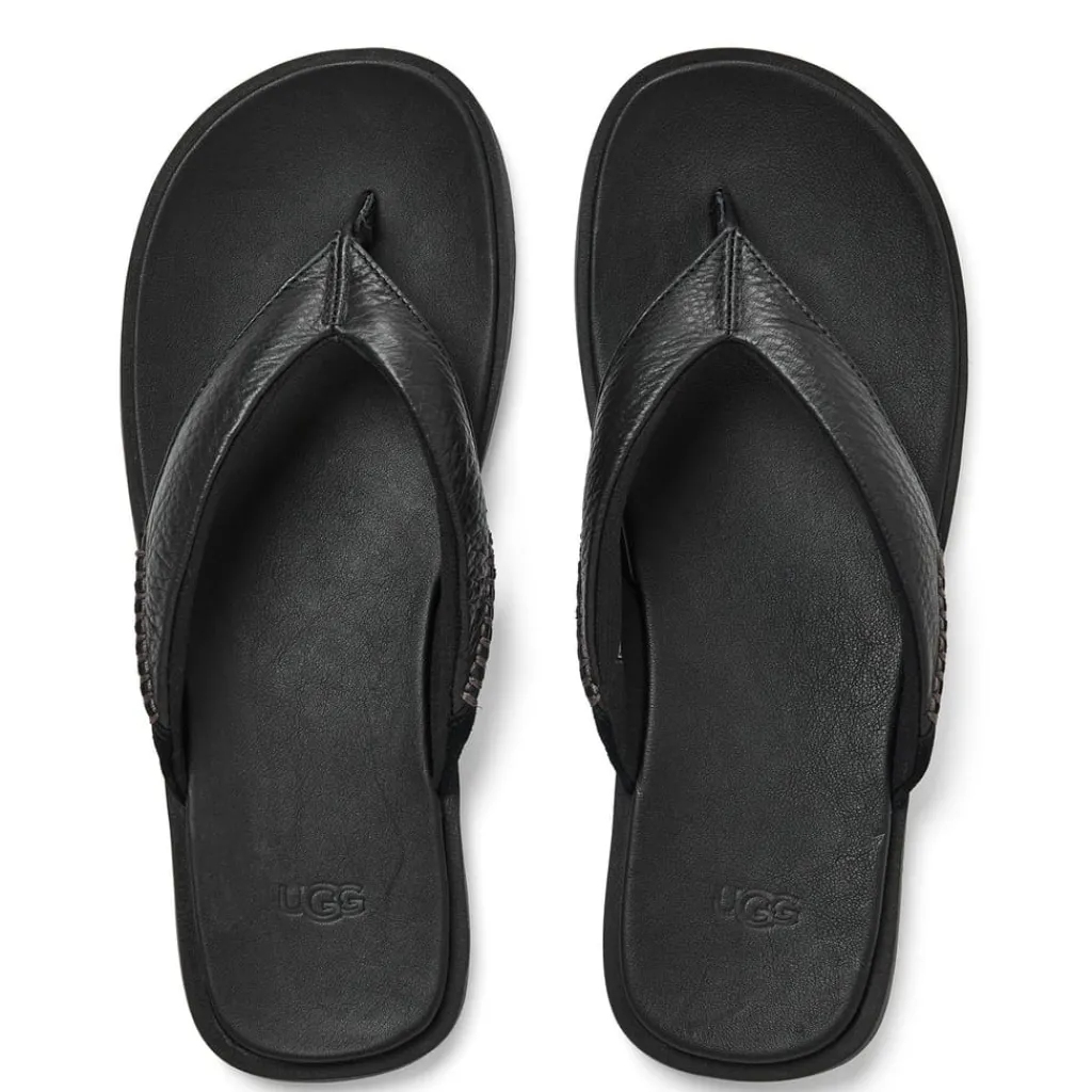 Beach Shoes*Ugg Ii Flip Flops in Black
