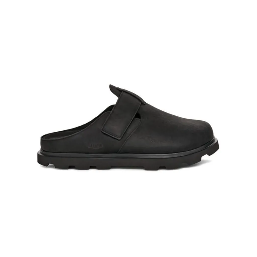 Beach Shoes*Ugg Solano Round Toe Mules in Black