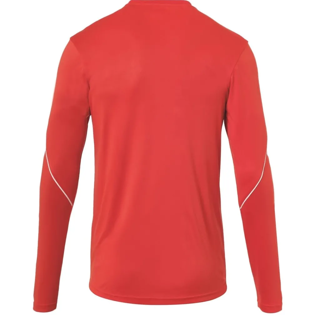 Fitness And Gymwear*Uhlsport Str22 Slim Fit Crew Neck T-Shirt in Red