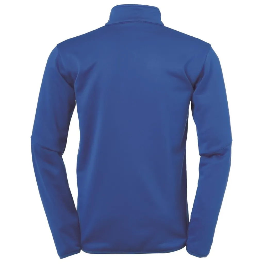 Fitness And Gymwear*Uhlsport Zip Neck Regular Fit Sweatshirt in Blue
