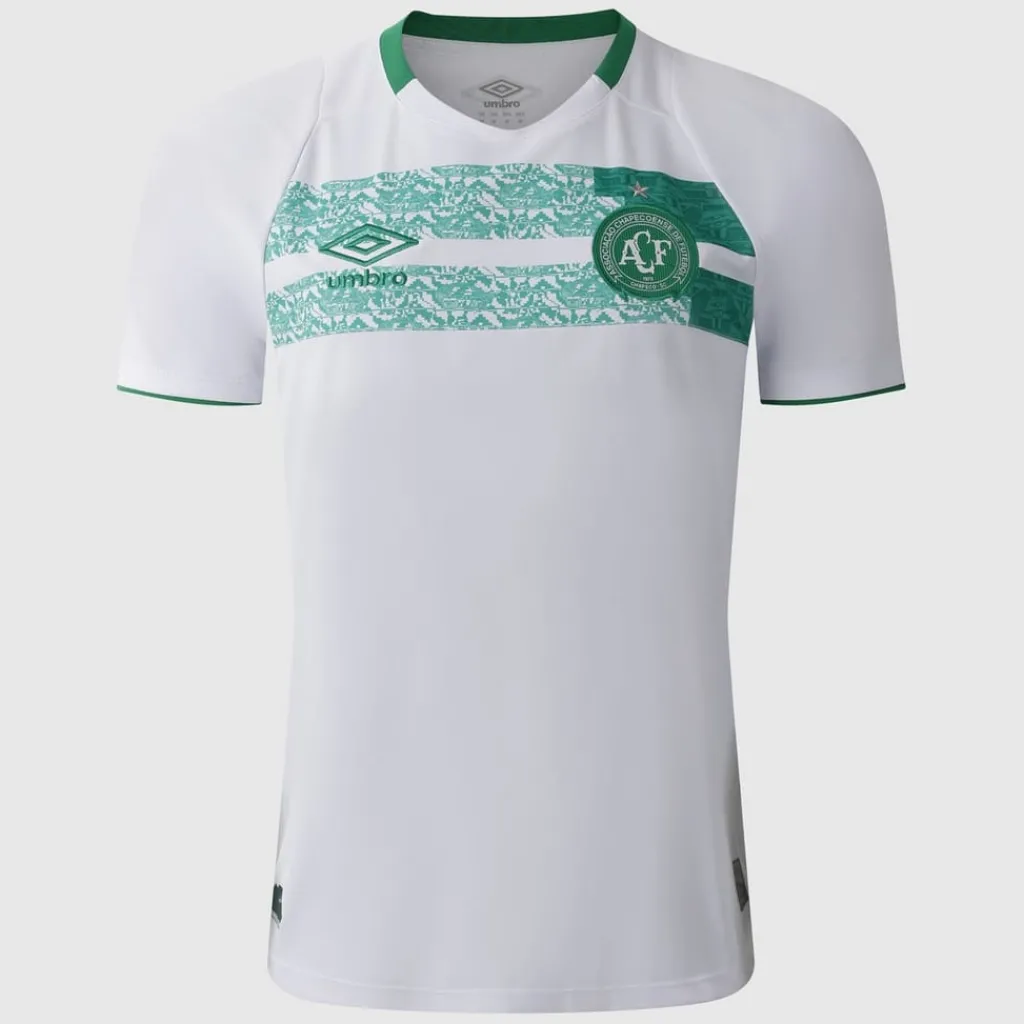 Football And Rugby Clothing*Umbro Chapecoense Away Shirt 2024 2025 Adults in White
