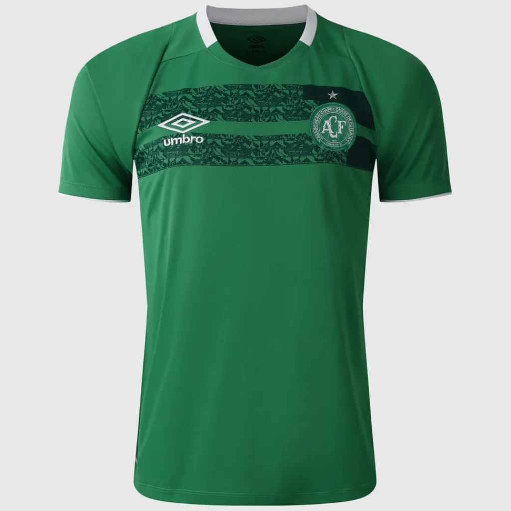 Football And Rugby Clothing*Umbro Chapecoense Home Shirt 2024 2025 Adults in Green