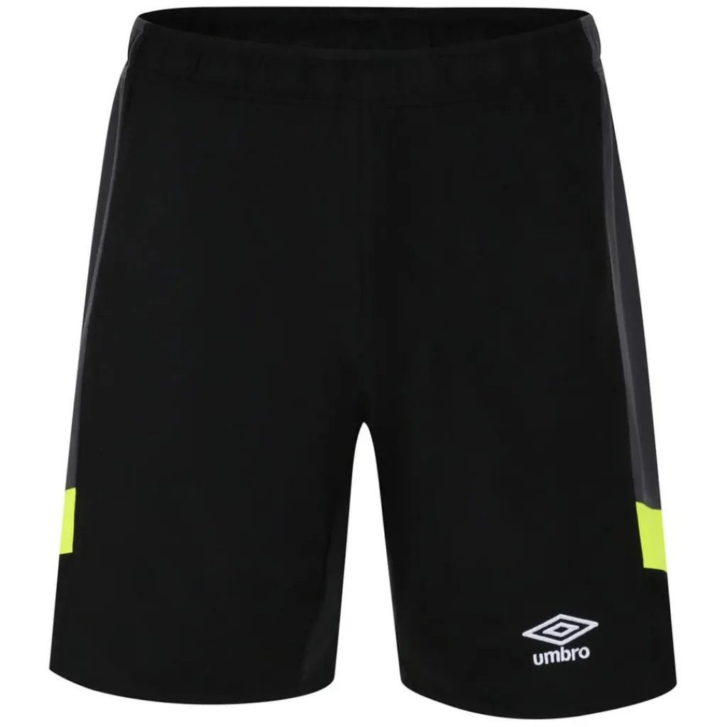 Shorts*Umbro Goal Keeper Shorts in Black yellow
