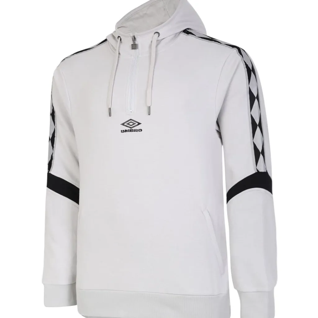 Hoodies*Umbro Mens Diamond Taped Half Zip Hoody in Multi