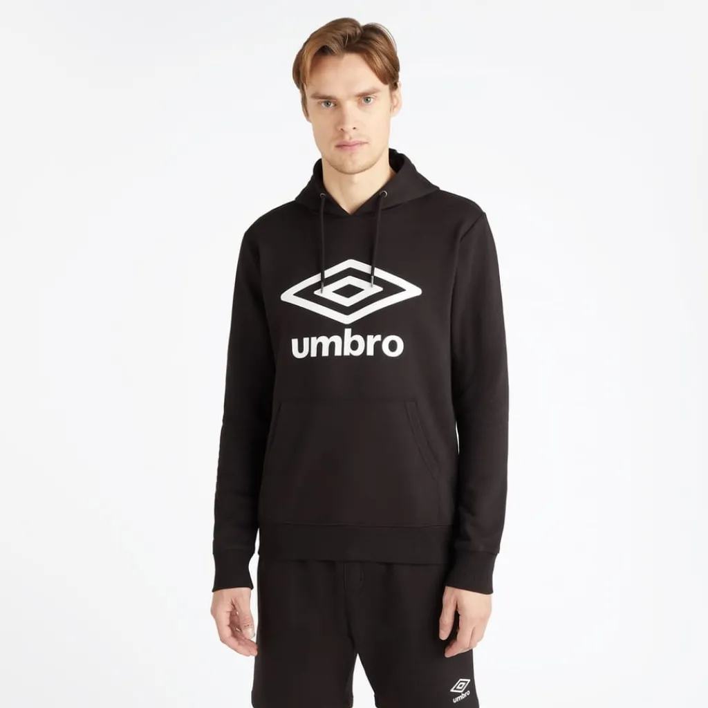 Hoodies*Umbro Mens Team Hoodie in Black