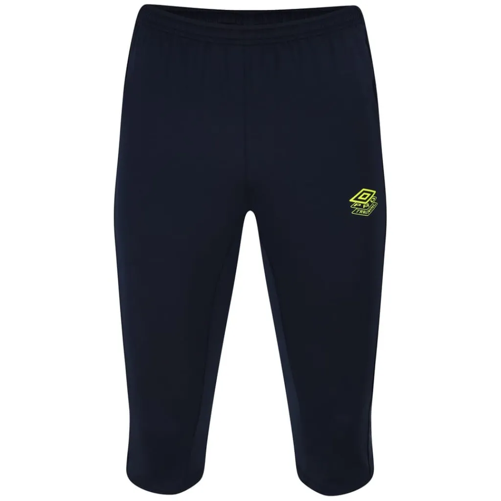 Trousers*Umbro Premier Pro Training 5/8 Knit Pants in Navy