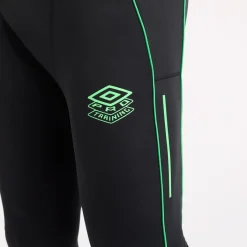 Fitness And Gym Pants*Umbro Pro Athletic Running Tights in Black