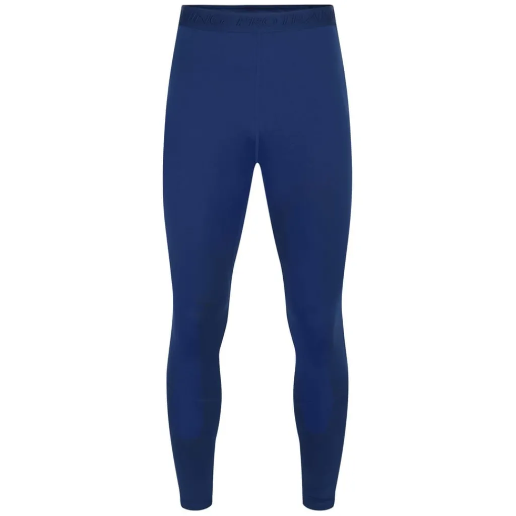 Fitness And Gym Pants*Umbro Pro Athletic Running Leggings in Blue
