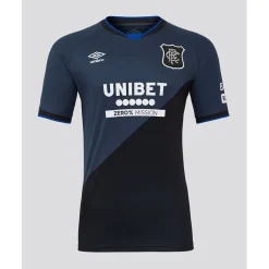 Football And Rugby Clothing*Umbro Rangers Authentic Third Shirt 2025 2026 Adults in Black