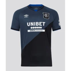 Football And Rugby Clothing*Umbro Rangers Third Shirt 2025 2026 Adults in Black