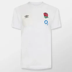 Fitness And Gym Tops*Umbro Rfu Prs Tee in White