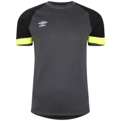 T-Shirts And Vests*Umbro Short Sleeve Goal Keeper Jersey in Black yellow