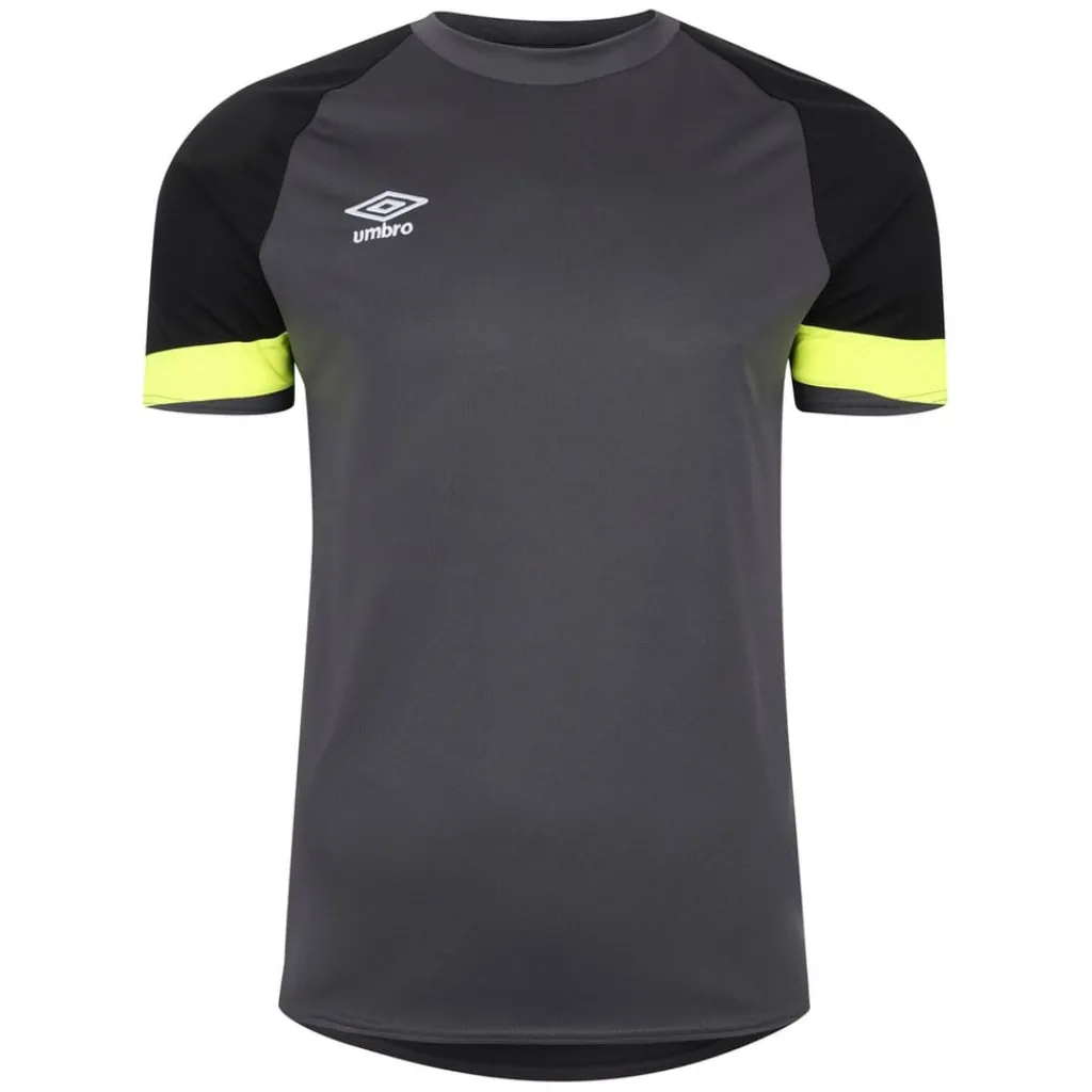 T-Shirts And Vests*Umbro Short Sleeve Goal Keeper Jersey in Black yellow