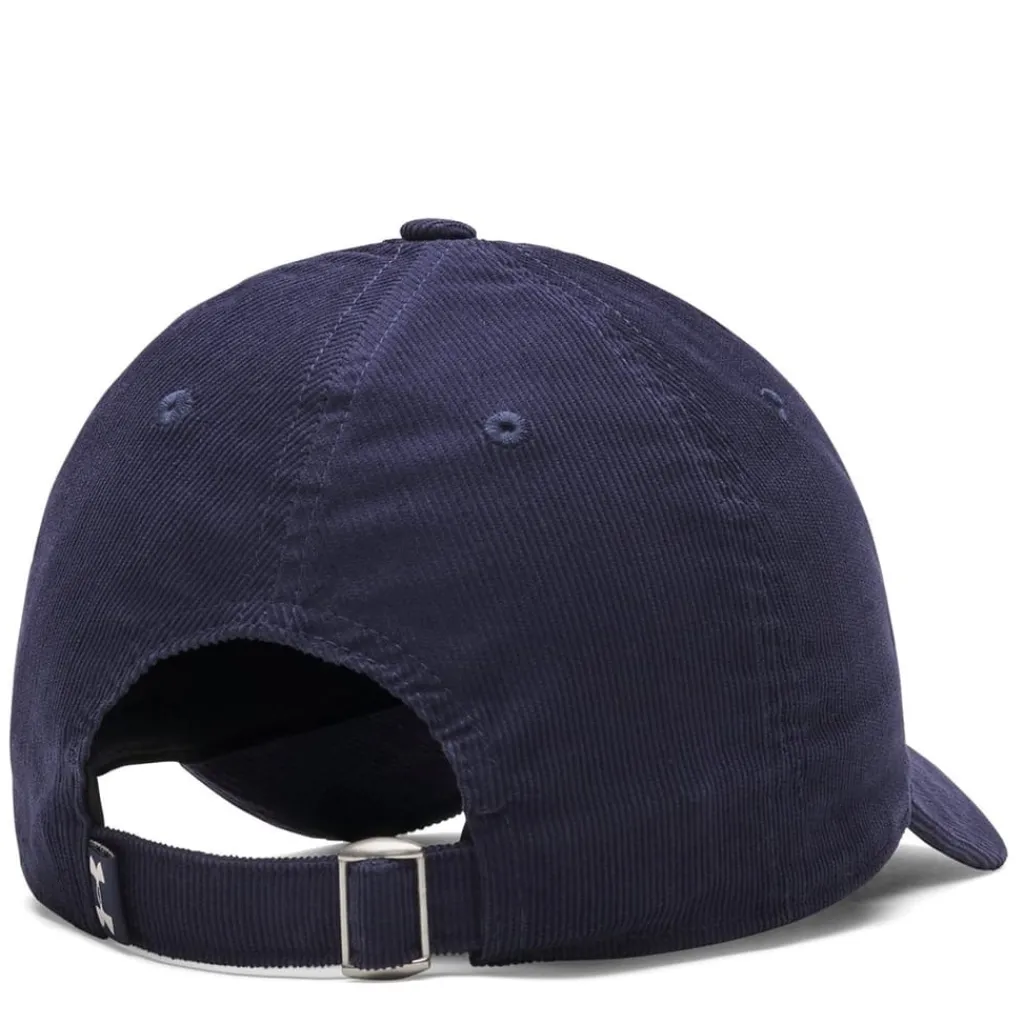 Caps-Hats*Under Armour Armour Sportstyle Corduroy Adj Baseball Cap Unisex Adults in Blue
