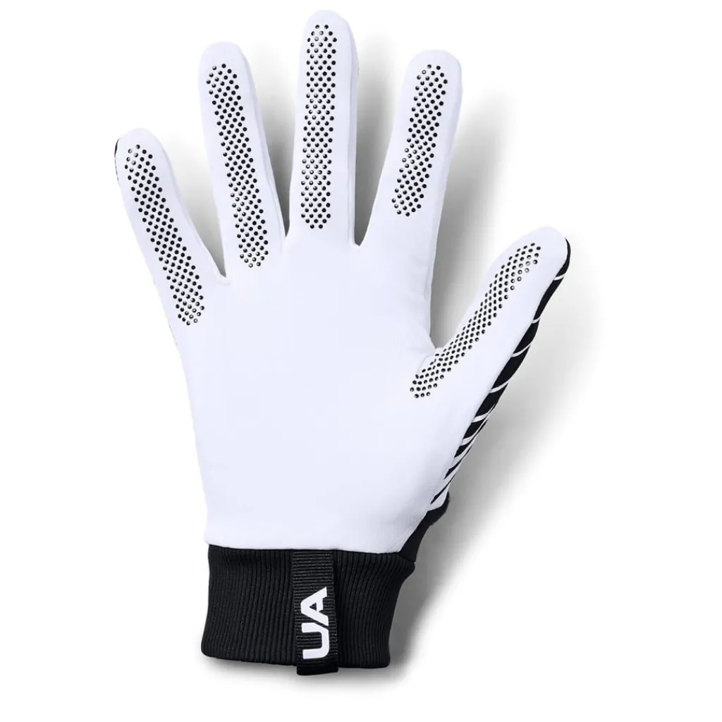 Gloves-Scarves-Umbrellas*Under Armour Armour Ua Field Players Glove 2.0 Football Player Mens in Black