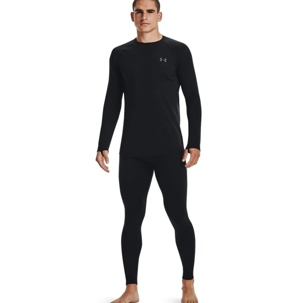 Fitness And Gym Pants*Under Armour Base 3.0 Running Athletic Pants in Black