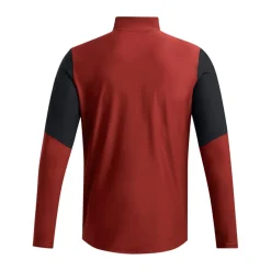 Fitness And Gymwear*Under Armour Challenger Pro 1/4 Zip Top in Orange