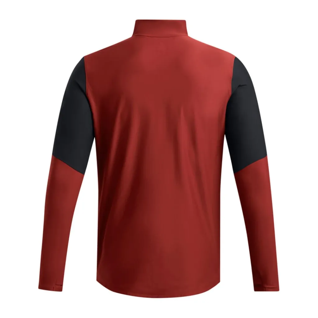 Fitness And Gymwear*Under Armour Challenger Pro 1/4 Zip Top in Orange